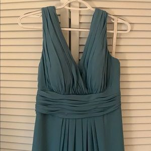 Slate Blue Bridesmaids dress